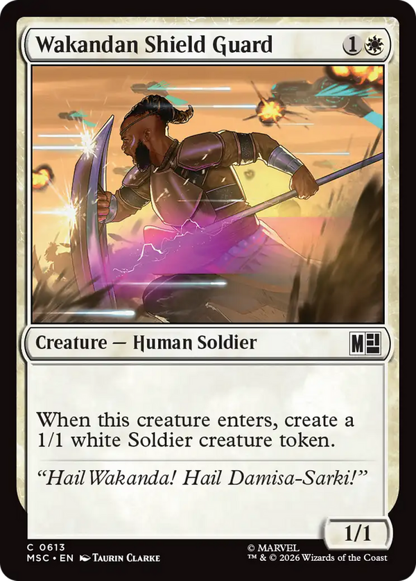Wakandan Shield Guard (msc)