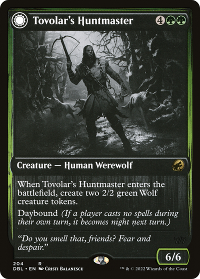 Tovolar's Huntmaster // Tovolar's Packleader