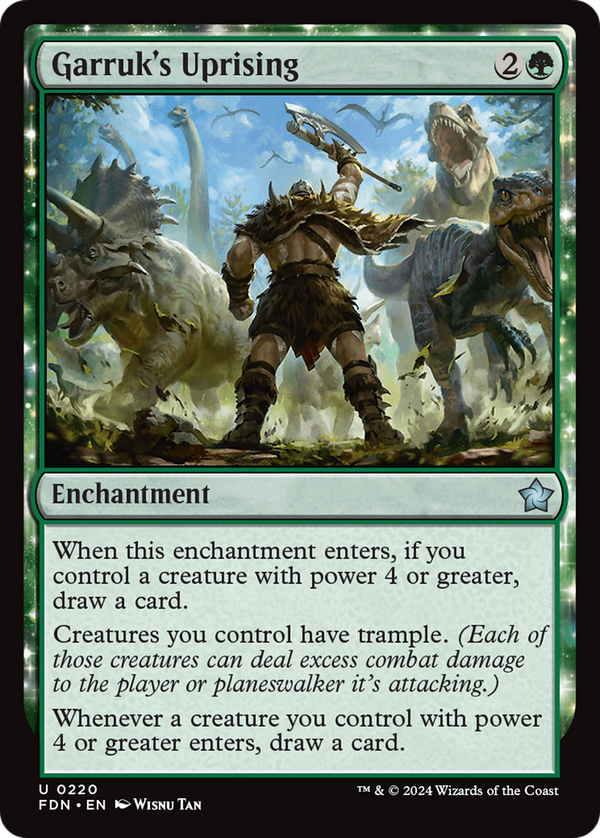 Garruk's Uprising (fdn)
