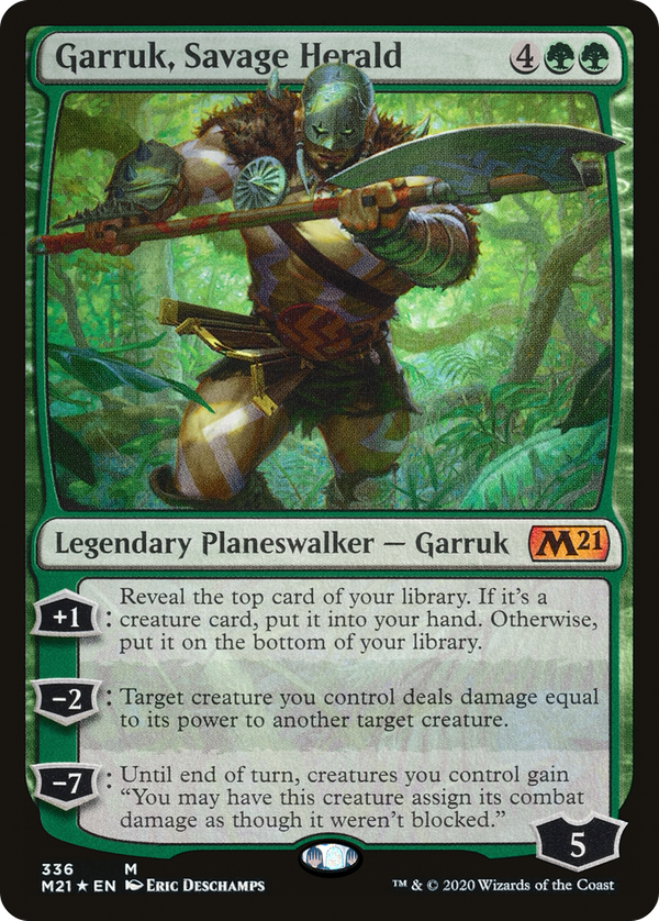 Garruk, Savage Herald (m21)