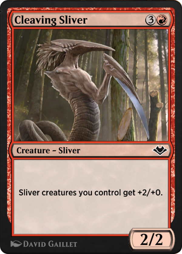 Cleaving Sliver (j21)