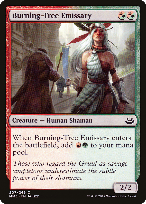 Burning-Tree Emissary (mm3)
