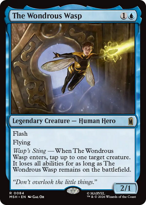 The Wondrous Wasp (msh)