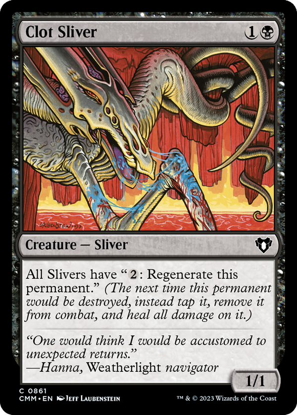 Clot Sliver (cmm)