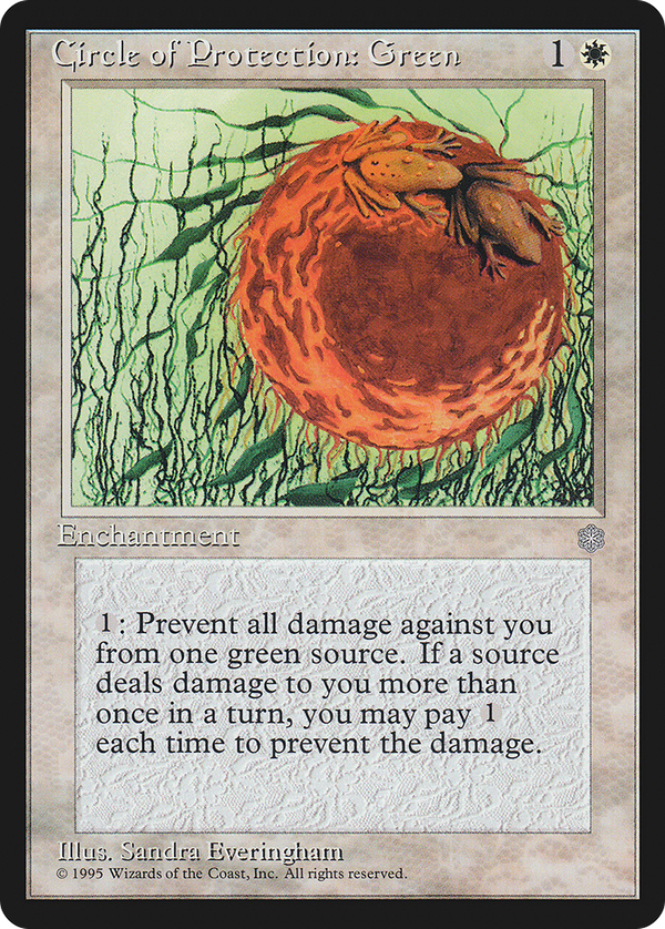 Circle of Protection: Green (ice)