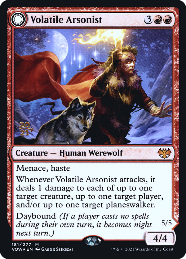 Volatile Arsonist // Dire-Strain Anarchist (pvow)