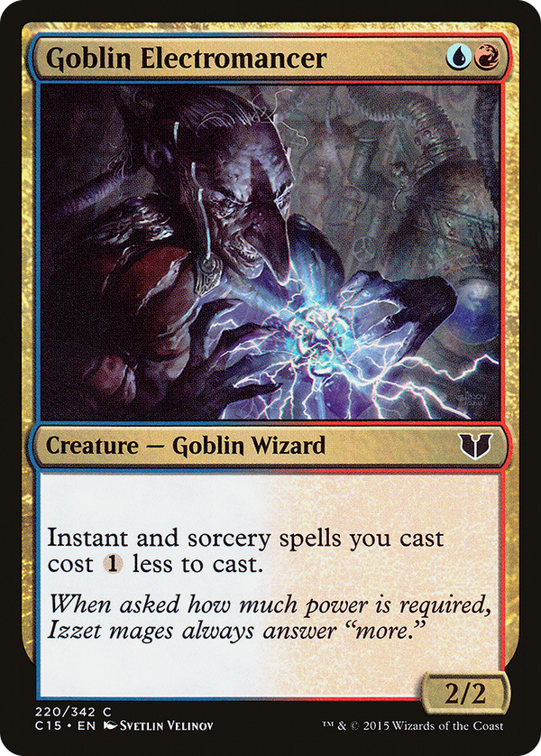 Goblin Electromancer (c15)