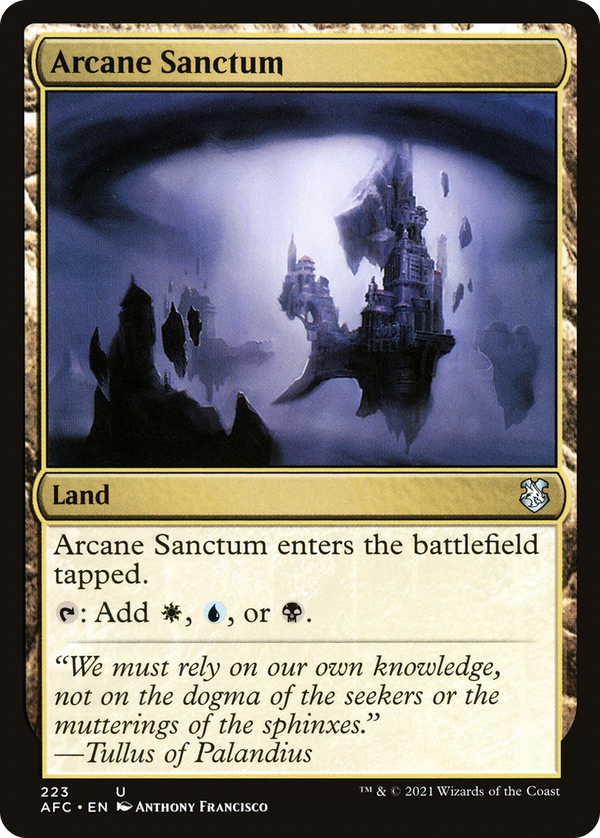 Arcane Sanctum (afc)
