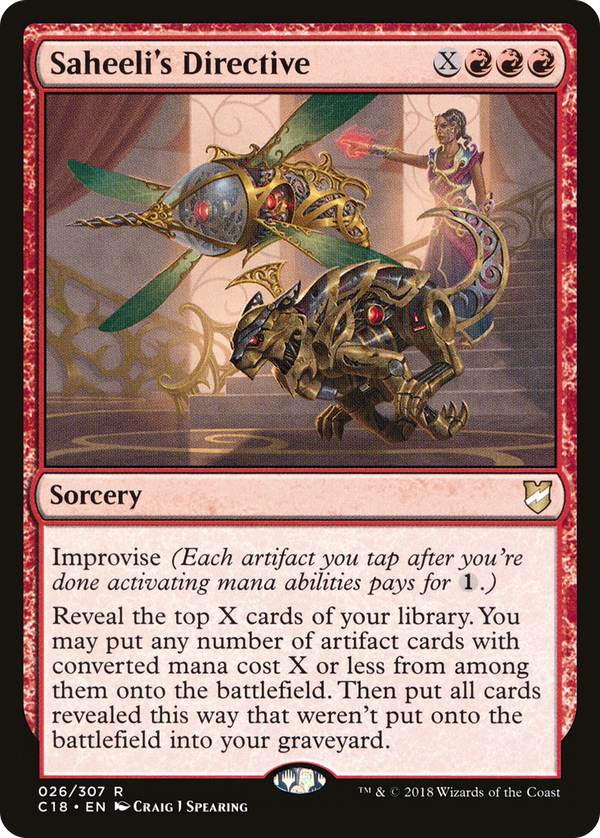 Saheeli's Directive (c18)