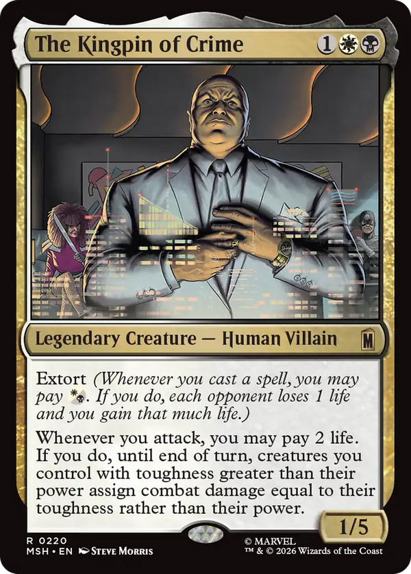 The Kingpin of Crime (msh)