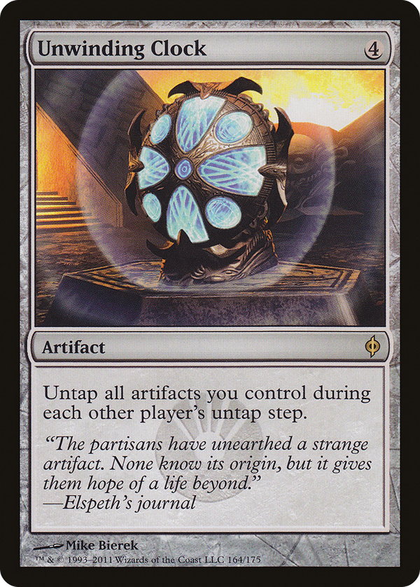 Unwinding Clock (nph)