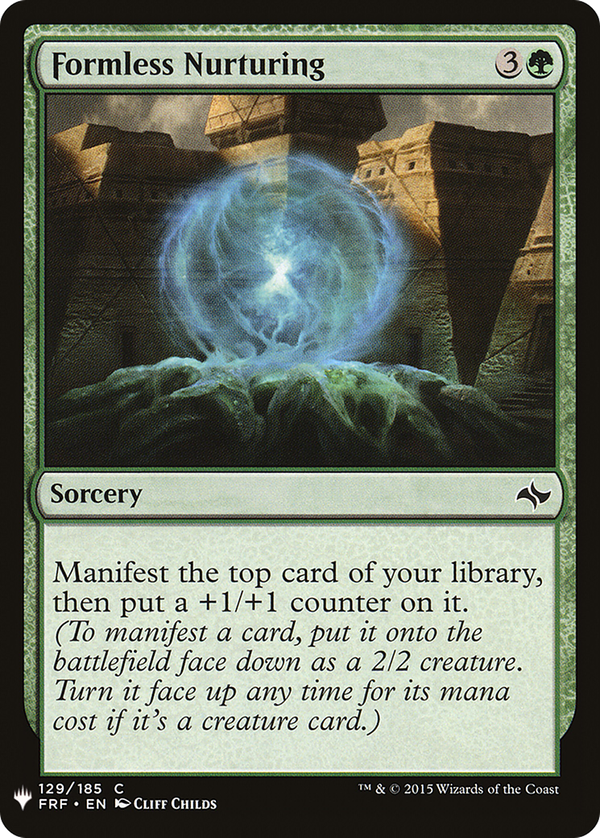 Formless Nurturing (plst)