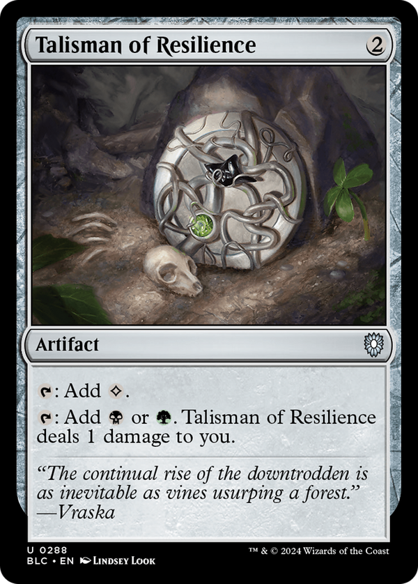 Talisman of Resilience (blc)
