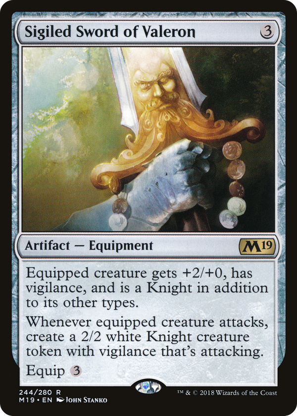 Sigiled Sword of Valeron (m19)