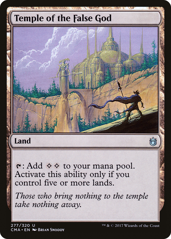 Temple of the False God (cma)