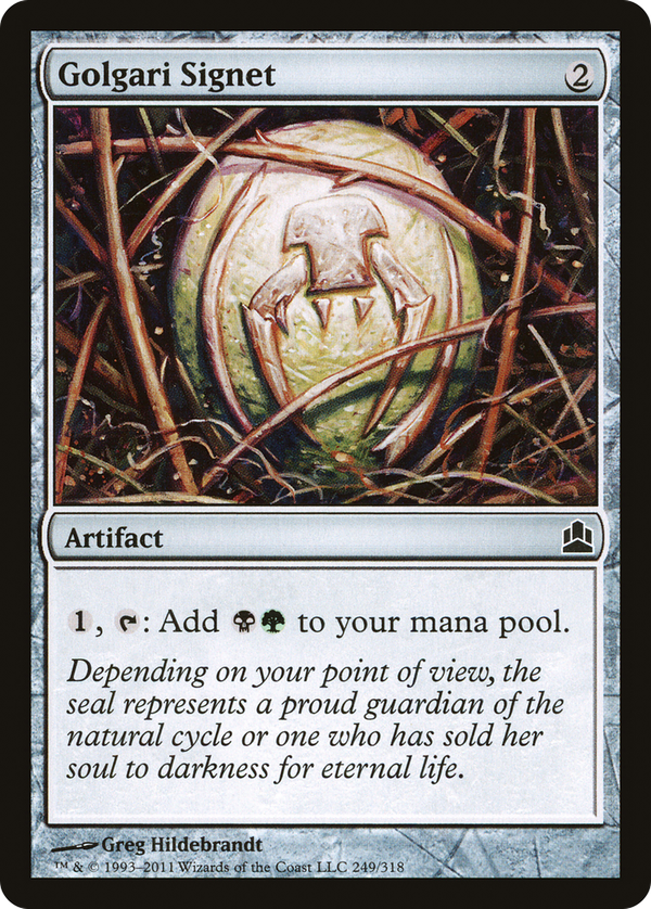 Golgari Signet (cmd)