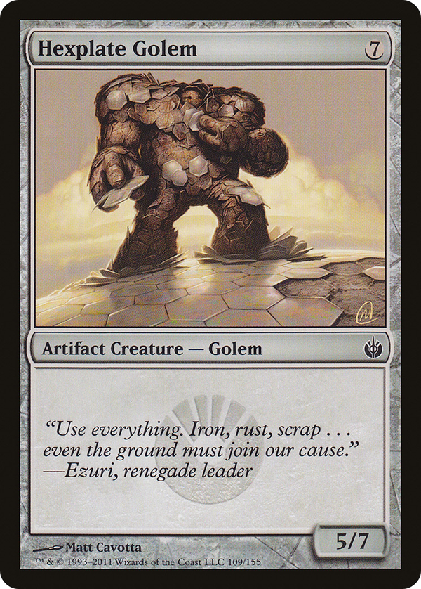 Hexplate Golem (mbs)