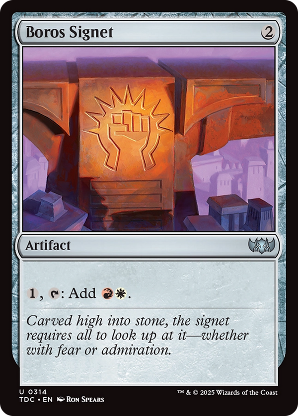 Boros Signet (tdc)