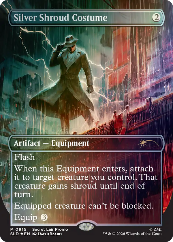 Silver Shroud Costume (sld)