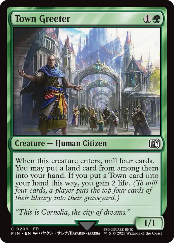 Town Greeter (fin)