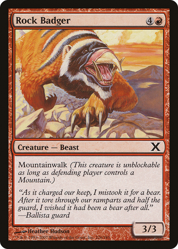 Rock Badger (10e)