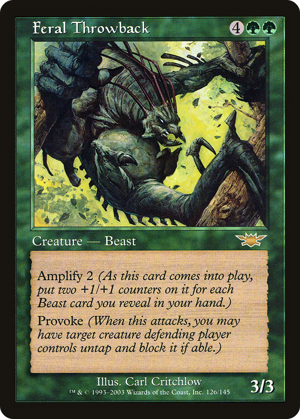Feral Throwback (lgn)