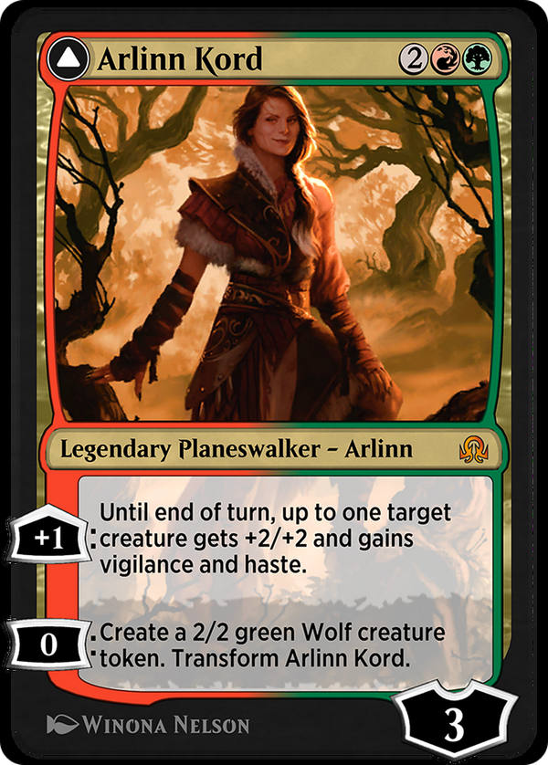 Arlinn Kord // Arlinn, Embraced by the Moon (sir)