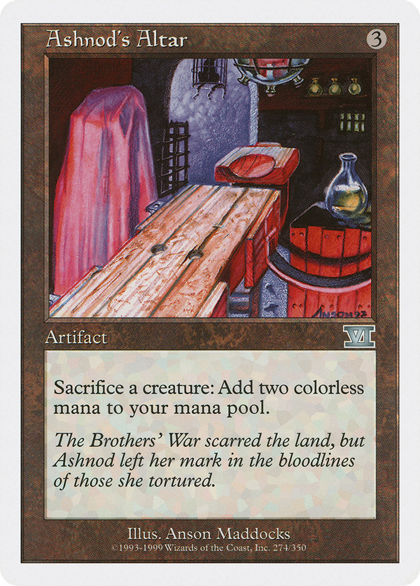 Ashnod's Altar (6ed)