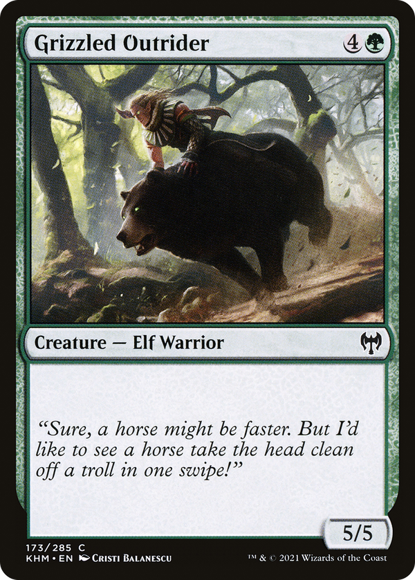 Grizzled Outrider (khm)