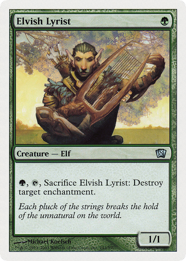 Elvish Lyrist (8ed)