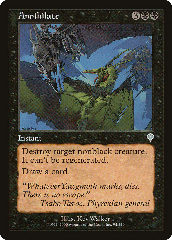 Annihilate (inv)