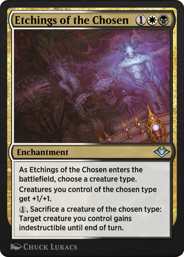 Etchings of the Chosen (j21)
