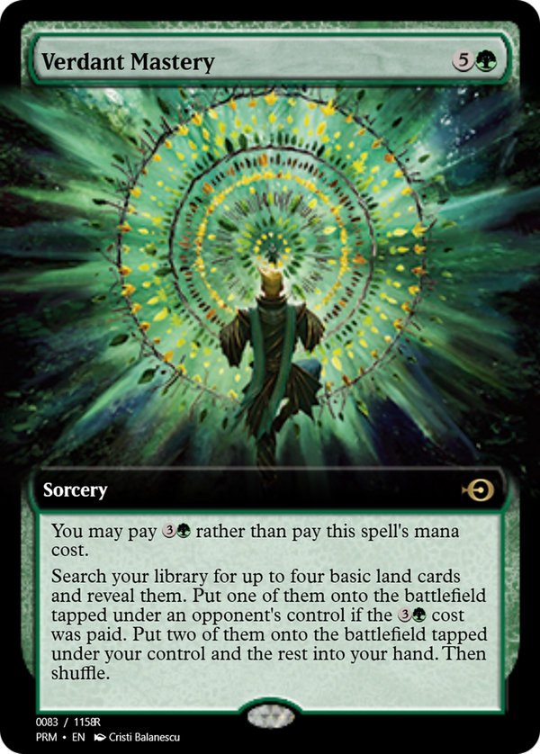 Verdant Mastery (prm)