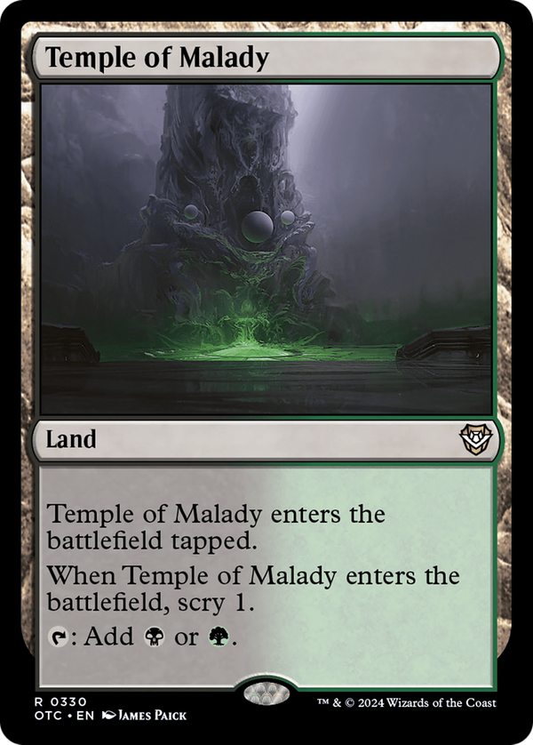 Temple of Malady (otc)