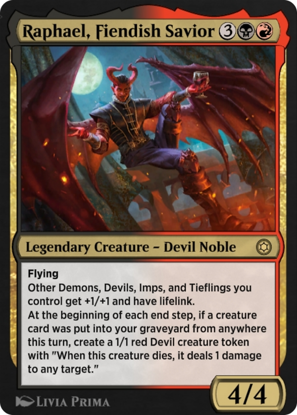 Raphael, Fiendish Savior (hbg)