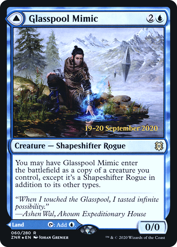 Glasspool Mimic // Glasspool Shore (pznr)