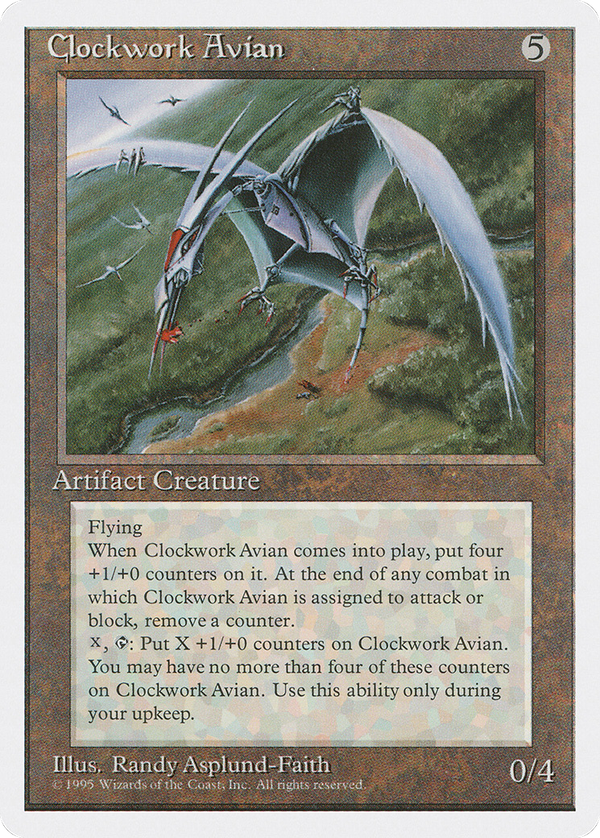 Clockwork Avian (4ed)