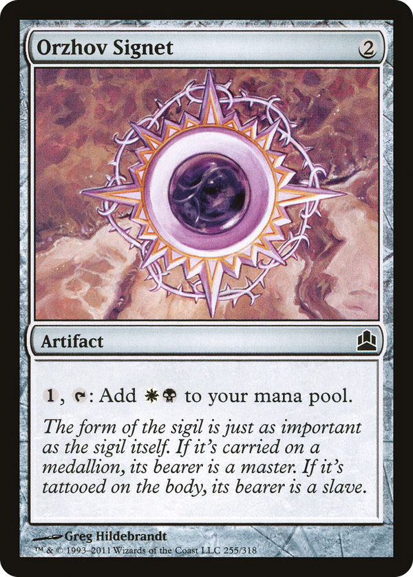 Orzhov Signet (cmd)