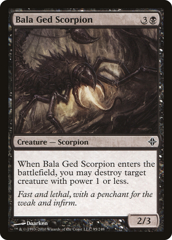 Bala Ged Scorpion (roe)