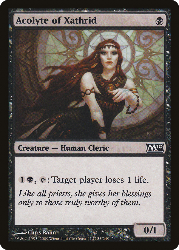 Acolyte of Xathrid (m10)