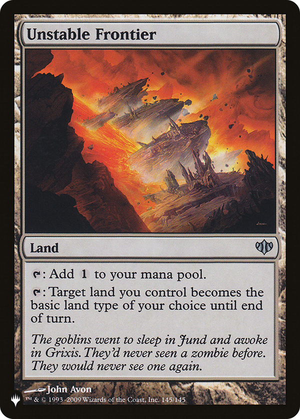Unstable Frontier (plst)