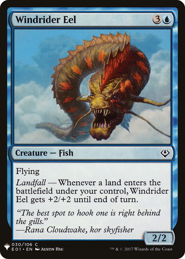 Windrider Eel (plst)
