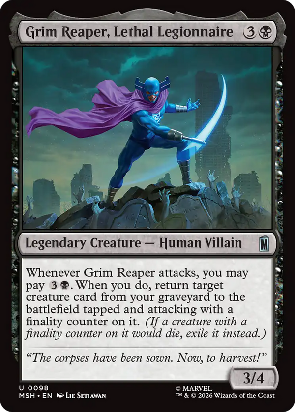 Grim Reaper, Lethal Legionnaire (msh)