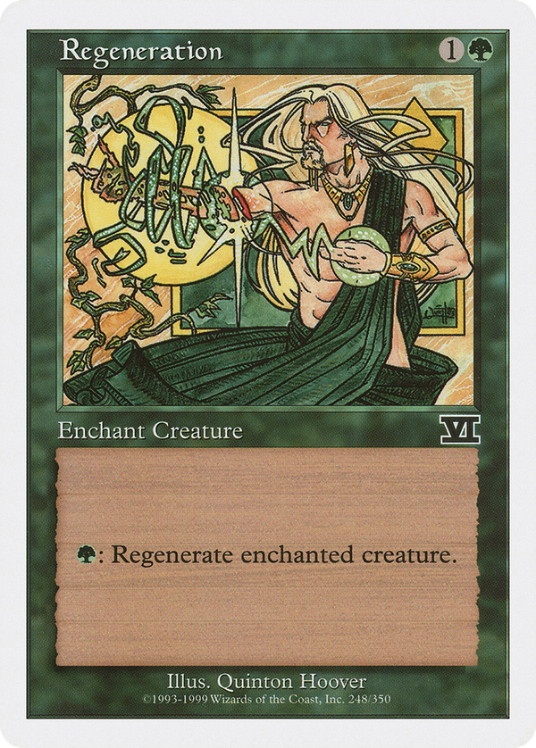 Regeneration (6ed)
