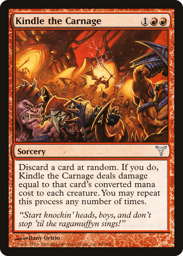 Kindle the Carnage (dis)