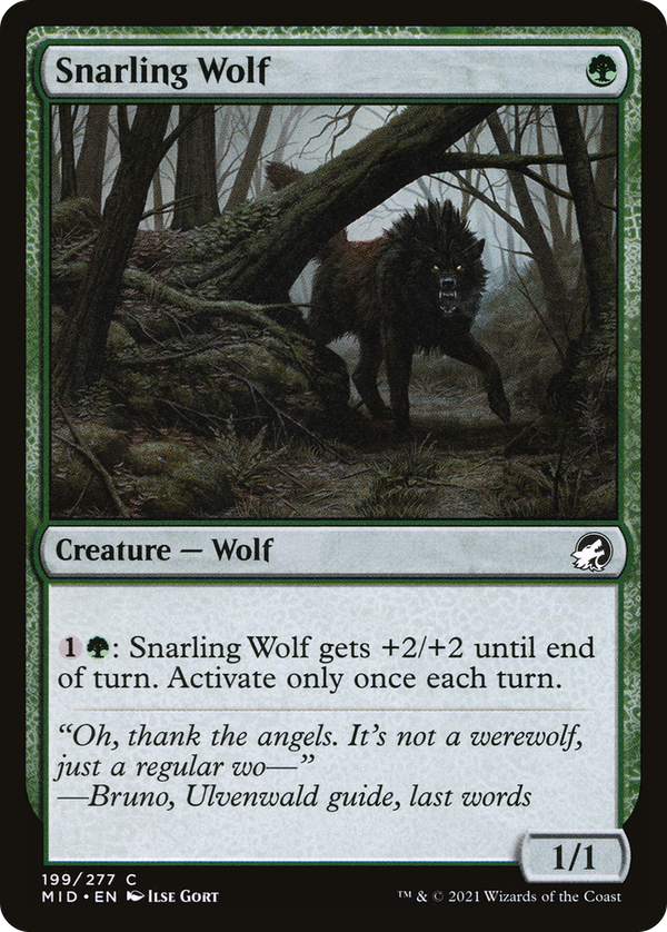Snarling Wolf (mid)