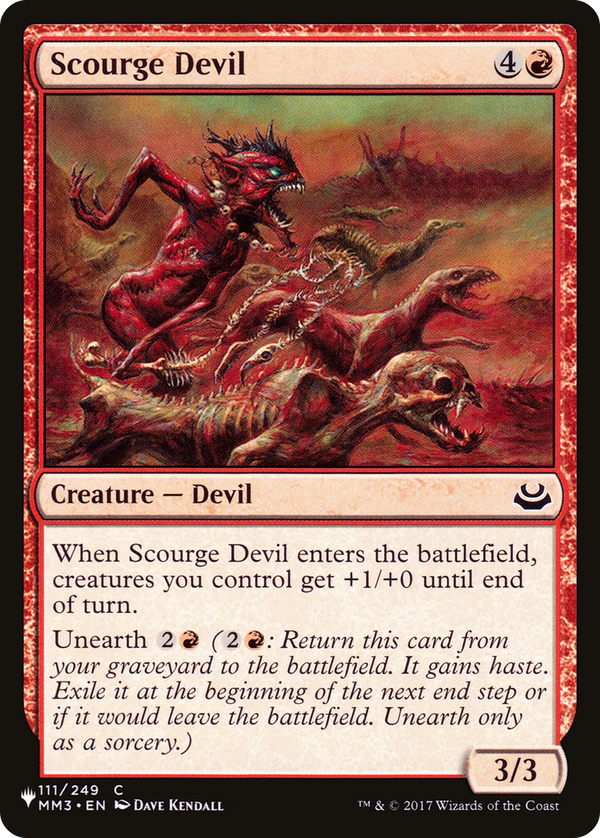 Scourge Devil (plst)