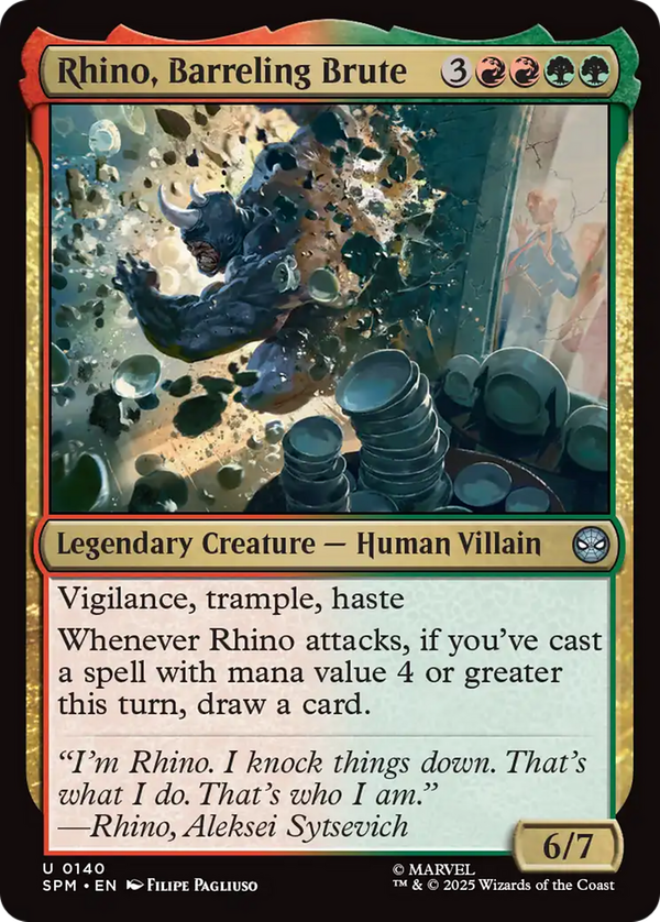 Rhino, Barreling Brute (spm)