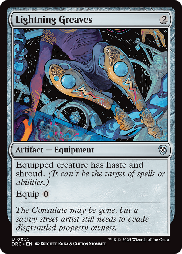 Lightning Greaves (drc)