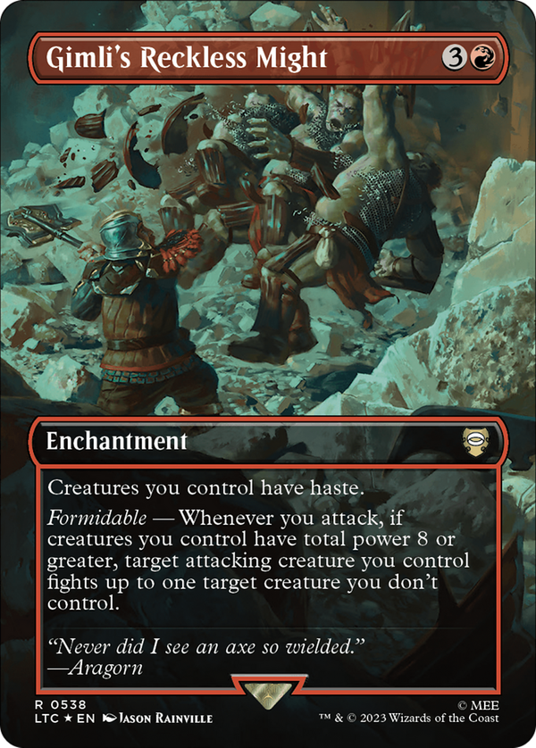 Gimli's Reckless Might (ltc)